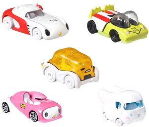 Japan Street Theme 6 Piece Set Diecast Model Cars by Hot Wheels