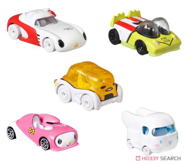 Hot Wheels Japanese Character Car Assort - Sanrio (Set of 8) (Toy) Item picture1