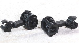 [ JC6385 ] Automatic Combining Form TN Coupler (Black) (2 Pieces) (Model Train)