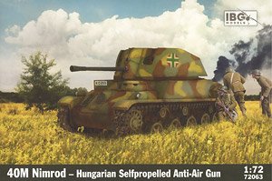 40M Nimrod Hungarian Self Propelled Anti Aircraft Gun (Plastic model)