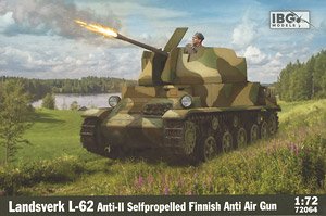 Landsverk L-62 Anti-II Finnish Self Propelled Anti Aircraft Gun (Plastic model)