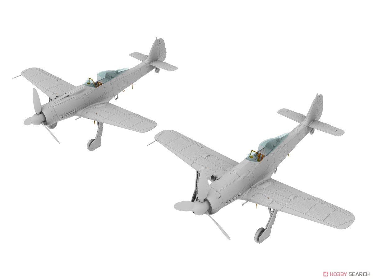 独・フォッケウルフFw190D-9 &D-11トﾞｰラ2機セットJV44飛行中隊 (プラモデル) その他の画像3