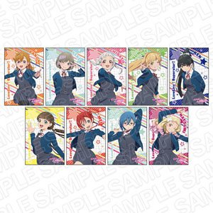 Love Live! Superstar!! Square Can Badge Winter Uniform Ver. (Set of 9) (Anime Toy)