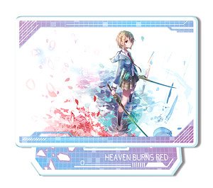 Heaven Burns Red Mini Acrylic Stand Design 22 (Ruka Kayamori/B) (Anime Toy)