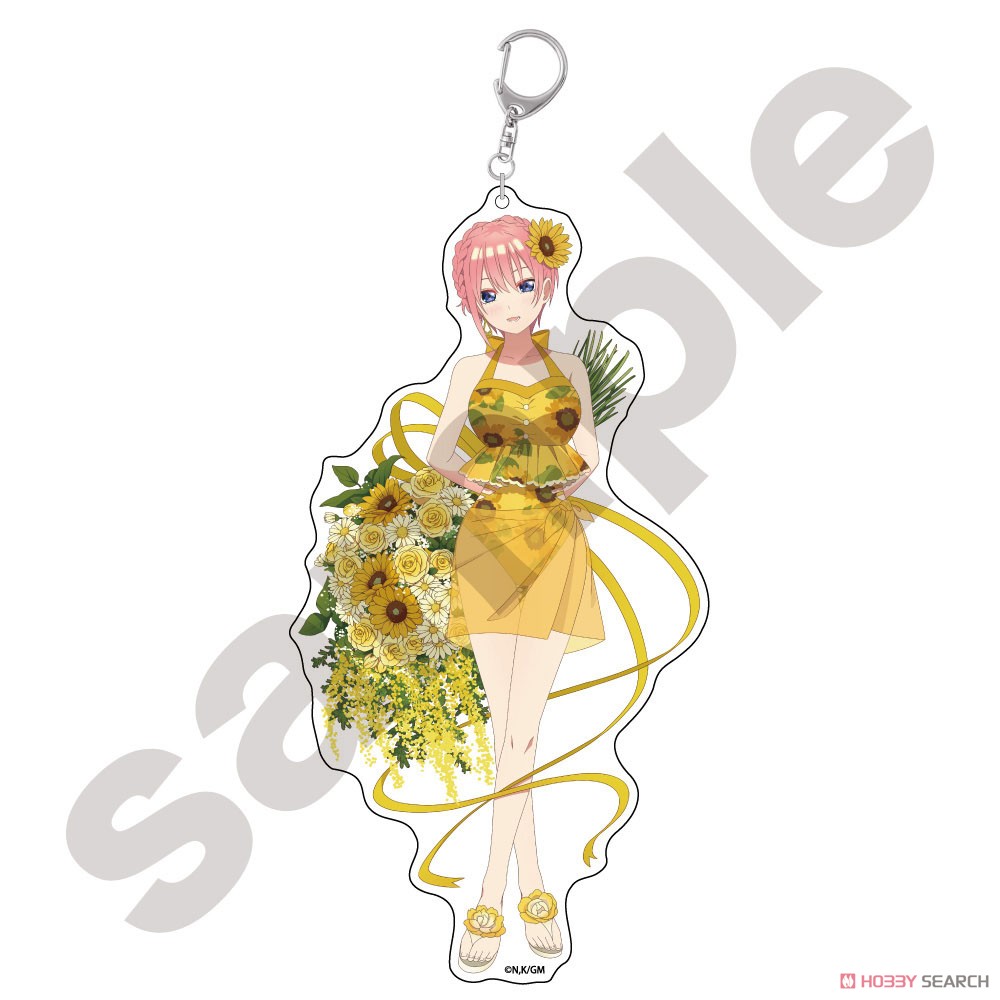 映画「五等分の花嫁」 summer time アクリルキーホルダーBIG 中野一花 (キャラクターグッズ) 商品画像1