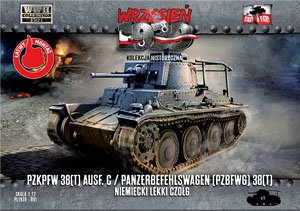 Pz.kpfw.38(t) Ausf.C/Panzerbefehlswagen [Pz.BfWG.38(t)] Niemiecki Lekki Czolg (Plastic model)