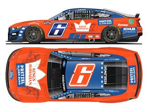 `ブラッド・ケセロウスキー` #6 キングス・ハワイアン フォード マスタング NASCAR 2022 ネクストジェネレーション (ミニカー)