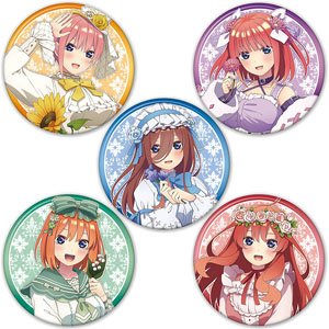 五等分の花嫁 トレーディング缶バッジ (5個セット) (キャラクターグッズ)