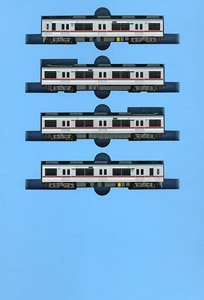 芝山鉄道 3500形 緑帯 4両セット (4両セット) (鉄道模型)