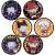 The Vampire Dies in No Time. Trading Can Badge Vol.2 (Set of 6) (Anime Toy) Item picture1