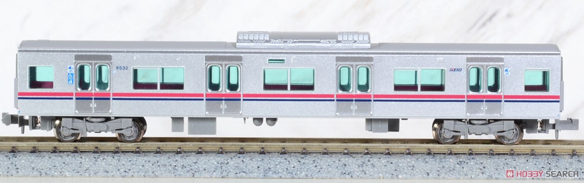 Keio Series 9000 9732F Additional Four Car Set (Add-On 4-Car Set) (Model Train) Item picture5