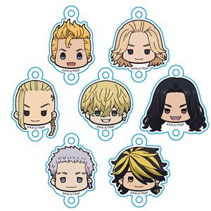 TV Animation [Tokyo Revengers] Churu Chara Linking Key Ring (Set of 7) (Anime Toy)