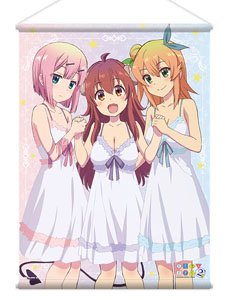 [The Demon Girl Next Door 2-Chome] AJ Silky Suede B2 Tapestry (Anime Toy)