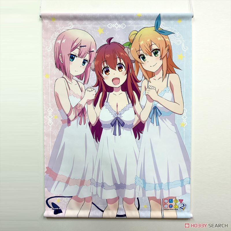 [The Demon Girl Next Door 2-Chome] AJ Silky Suede B2 Tapestry (Anime Toy) Item picture2