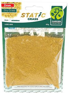 Static Grass - Dry Grass - 2mm (Plastic model)