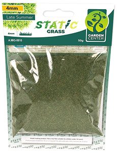 Static Grass - Late Summer - 4mm (Plastic model)