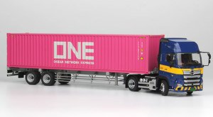 Hino Profia SH 4x2 Tractor Nippon Trex Semi Trailer Set Suzuyo Auto transportation/One Current Model (Diecast Car)