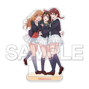 [Love Live! Nijigasaki High School School Idol Club] Shizuku Osaka & Kanata Konoe & Emma Verde Acrylic Figure (Anime Toy)
