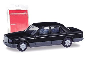 (HO) Mini Kit Mercedes-Benz S Class Black [MERCEDES-BENZ S-KLASSE LIMOUSINE] (Model Train)