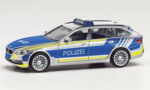 (HO) BMW 5シリーズ ツーリング `ニーダーザクセン高速道路警察` (鉄道模型)
