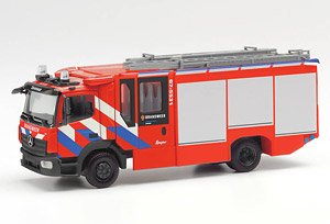 (HO) Mercedes-Benz Atego `13 Ziegler Z-Cab `Brandweer` (MB Atego`13 Z-Cab) (Model Train)