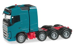 (HO) Volvo FH 16 Gl. Large Tractor Ocean Blue (Model Train)