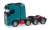 (HO) Volvo FH 16 Gl. Large Tractor Ocean Blue (Model Train) Item picture1