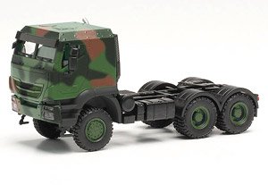 (HO) Iveco Trakker protected 6x6 Tractor Camouflage `Bundeswehr` (Iveco Trakker) (Model Train)