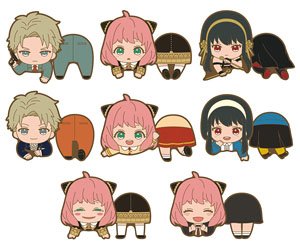 Spy x Family Ride Rubber Clip (Set of 8) (Anime Toy)
