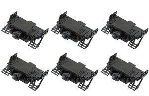 [ 7711 ] `TN` Tight Coupling (SP, Black, w/Air Piping, 6 Pieces) (Model Train)