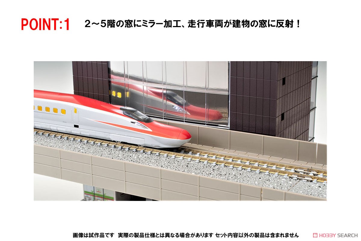 複合ビル (ラウンドウインドウ・5階建) (鉄道模型) その他の画像1