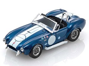 Kyosho Mini Car & Book No.9 Shelby Cobra 427 S/C (Blue Metallic) (Diecast Car)