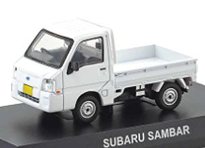 KYOSHO MINI CAR & BOOK No.8 スバル サンバー (ホワイト) (ミニカー)