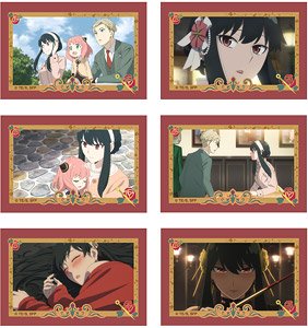 SPY×FAMILY 名場面缶バッジコレクション (ヨル) (6個セット) (キャラクターグッズ)