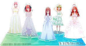 映画 五等分の花嫁 ジオラマアクリルスタンド ウエディング (キャラクターグッズ)