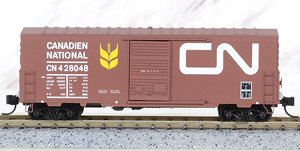 024 00 510 (N) 40ft ボックスカー CN #428048 ★外国形モデル (鉄道模型)