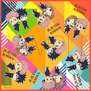 Jujutsu Kaisen Handkerchief Towel Itadori & Fushiguro / Itadori & Kugisaki (Anime Toy)