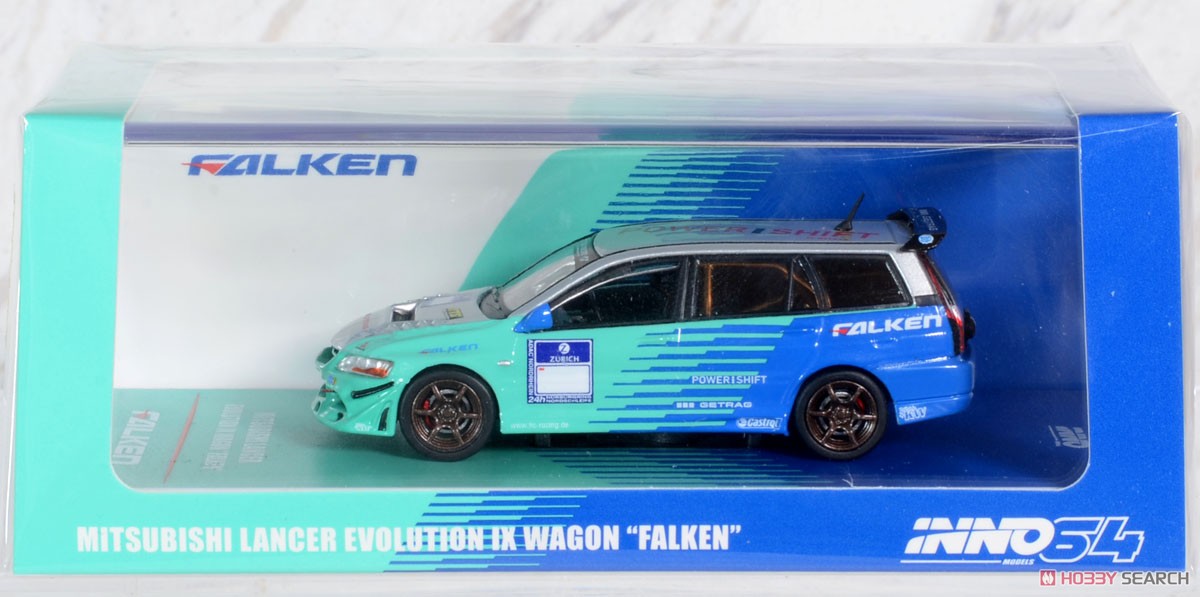 Mitsubishi Lancer Evolution IX Wagon `FALKEN` (Diecast Car) Package1