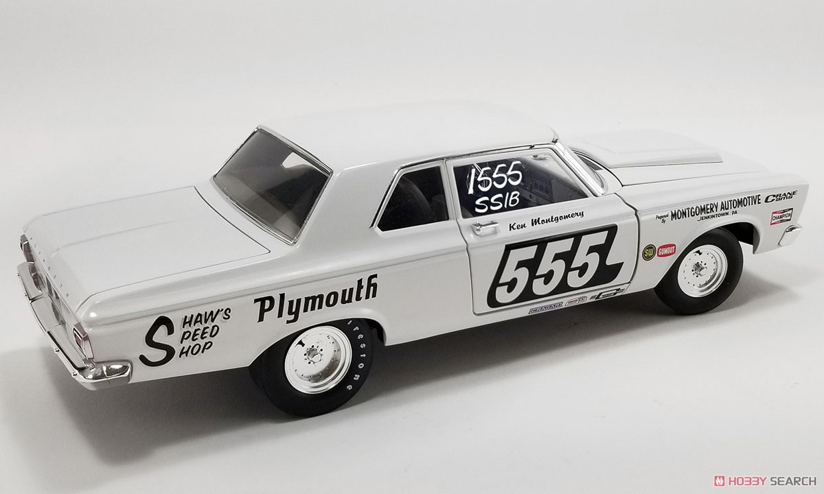 プリムス ベルヴェディア 1965 Super Stock 555 (ミニカー) 商品画像2