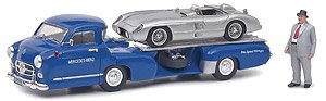 MB Schnelltransporter Blaues Wunder with MB 300 SLR with Figurine (ミニカー)