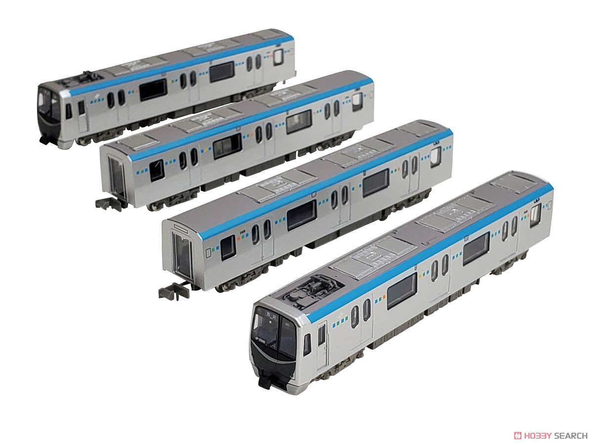The Linear Motor Metro Collection Sendai City Transportation Bureau Tozai Line Type 2000 (Silver Stripe) Four Car Set A (4-Car Set) (Model Train) Item picture8