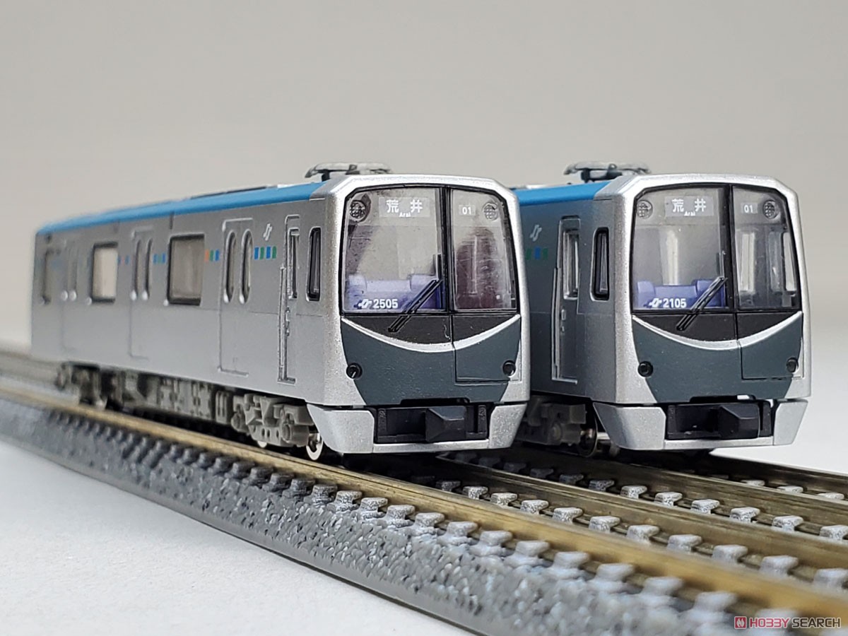 The Linear Motor Metro Collection Sendai City Transportation Bureau Tozai Line Type 2000 (Silver Stripe) Four Car Set A (4-Car Set) (Model Train) Other picture1