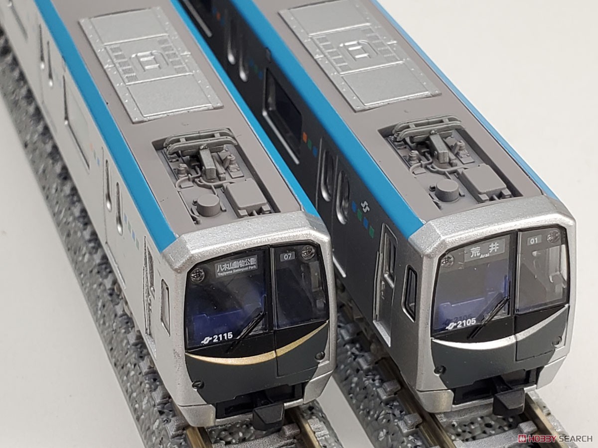 The Linear Motor Metro Collection Sendai City Transportation Bureau Tozai Line Type 2000 (Silver Stripe) Four Car Set A (4-Car Set) (Model Train) Other picture5