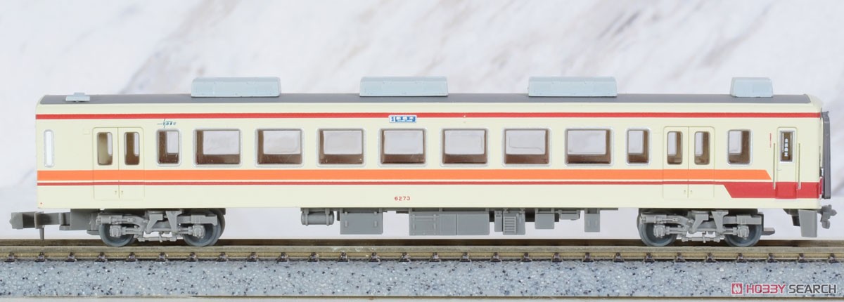 The Railway Collection Goodbye 3-Railway Company Direct Train From Aizu-Tajima to Shin-Tohigi, Tobu Series 6050 Four Car Set (4-Car Set) (Model Train) Item picture6