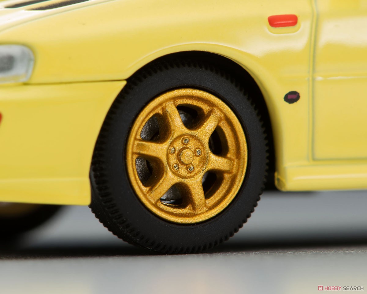 TLV-N274b Subaru Impreza Pure Sportwagon WRX STi Ver.VI 1999 (Yellow) (Diecast Car) Item picture4