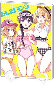 Acrylic Art Board (A5 Size) [Blend S] 02 Maika Sakuranomiya & Kaho Hinata & Mafuyu Hoshikawa (Anime Toy)