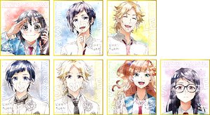 Heroines Run the Show: The Unpopular Girl and the Secret Task Mini Colored Paper Collection Art-Pic (Set of 7) (Anime Toy)