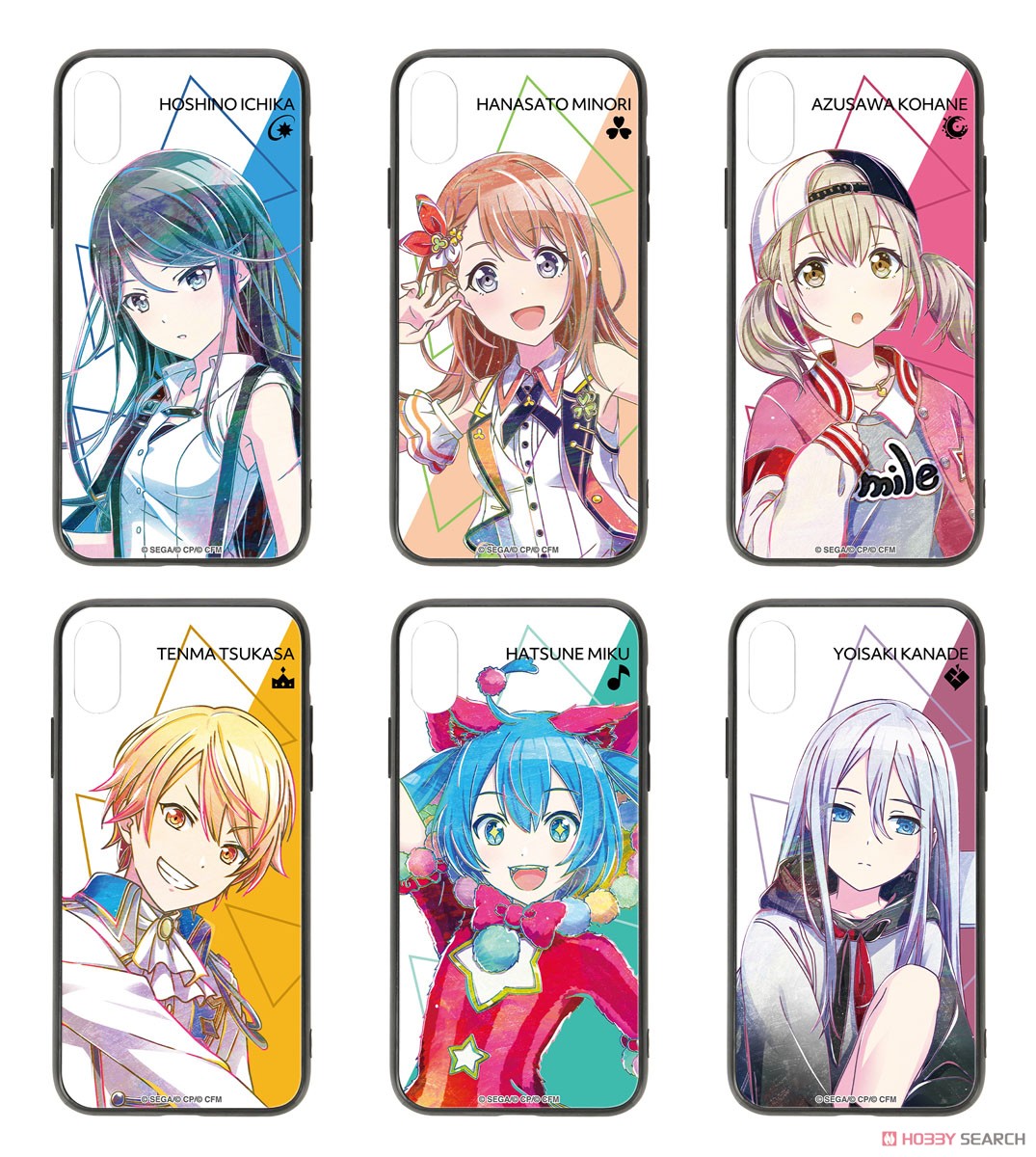 Project Sekai: Colorful Stage feat. Hatsune Miku Minori Hanasato Ani-Art Tempered Glass iPhone Case (for /iPhone 11 Pro) (Anime Toy) Other picture5