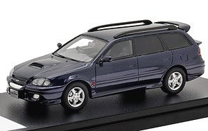 Toyota Caldina GT-T (1997) Dark Blue Mica Metallic (Diecast Car)