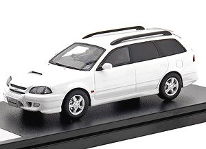 Toyota Caldina GT-T (1997) Super White II (Diecast Car)